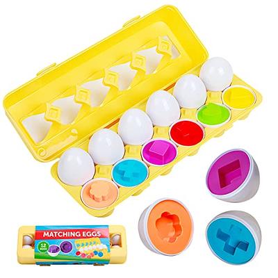 banapoy Toddlers Button Art to-y, 38Pcs Kids Color Matching Mosaic