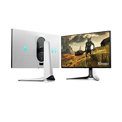 Alienware Gaming Monitor - 27-inch (2560 x 1440) 240Hz Display (DP 1.4),  1ms Response Time, NVIDIA G-Sync, Preset OSD Modes,  Height/Tilt/Swivel/Pivot Adjustability - Lunar Light AW2723DF 