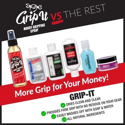 Grip-iT Hand Grip Spray 4 oz - Better Pole Grip for Pole Dancing - Firm  Grip for Aerial Silks & Yoga Swing - Supercharge Your Tennis Overgrips 