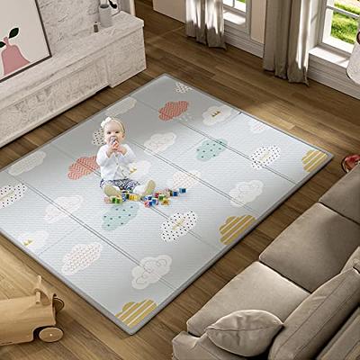 79x71x0.6 inch Foam Crawling Mat Baby Folding Play Mat Kids