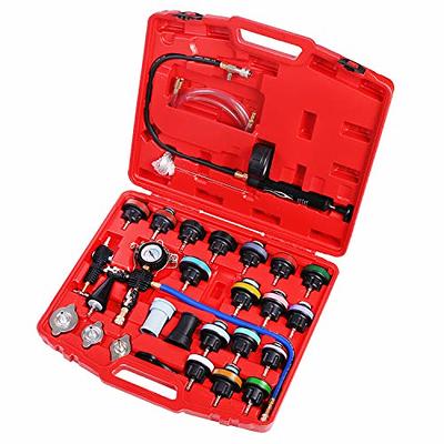 JEGS 51220K: Coolant Funnel & Pressure Tester Kit