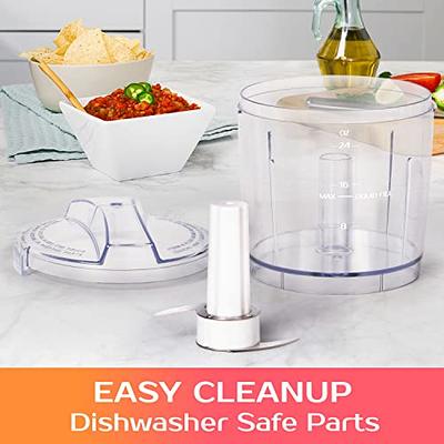 Mueller Electric Food Chopper, Mini Food Processor, 3-cup Mini