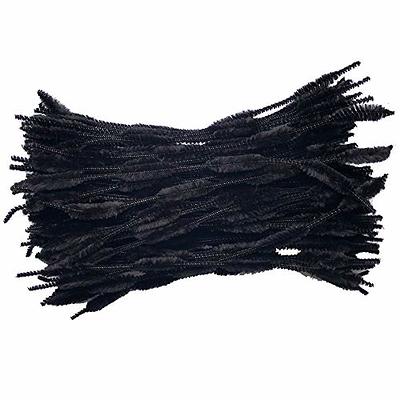 Carykon 100 Pcs Fuzzy Chenille Stems Pipe Cleaners For Arts And