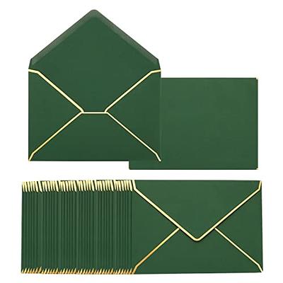 46 Pack 5x7 Envelopes with Gold Border for Invitation,A7 Luxury Envelopes  for Invitation,Postcard Envelopes,Photo Envelopes,Ideal for  Wedding,Graduation,Birthday (navy blue) - Yahoo Shopping