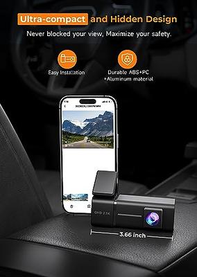 JIABOER M12 Dash Cam UHD DVR Dual Lens Car Camera 2K Build-in GPS 24H  Parking 1440P Auto Drive Vehicle Video Recroder support 5G WIFI APP