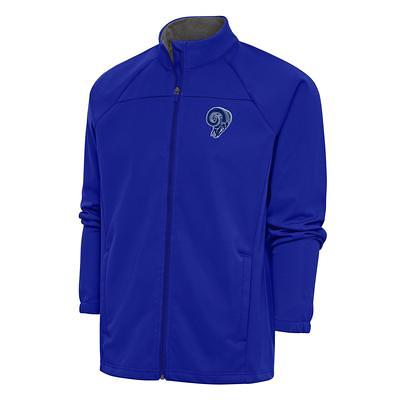 Women's Los Angeles Dodgers Antigua Royal Links Full-Zip Golf Jacket