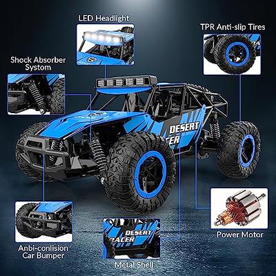 Racent Remote Control Car 1:14 Scale Drift RC Cars for Kids 2.4Ghz 4WD with  Led Light