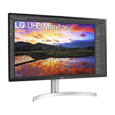 LG 27HJ713C B 27 4K UHD LCD Monitor White 27 Class LED Backlight 3840 x  2160 HDMI DisplayPort - Office Depot