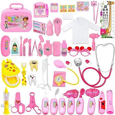 JOYIN Kids Doctor Kit 31 Pieces Pretend N Play Dentist Medical Kit with Electronic