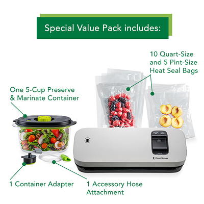 FoodSaver Quart-Size Vacuum Storage Bags