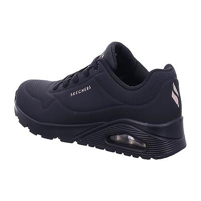 Skechers Black Womens Uno Stand on Air Trainers