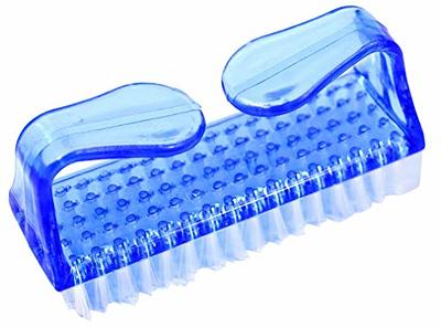 HANDLE GRIP NAIL BRUSH, FINGER & TOENAIL SCRUB CLEANING SET- 1 LARGE & 1  SMALL