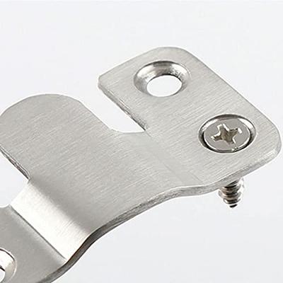 U Bracket Stainless Steel Mounting Brackets 1.6 x 1.3 Wall Hook Hanger  Fastener Bracket Heavy Duty Billboard Holder Brackets Tile Bracket Hanger