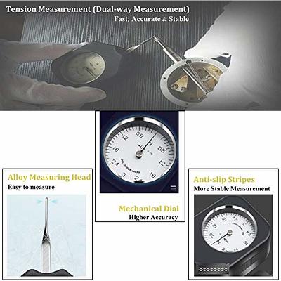 Dial Tension Tester, Dual Needle Pointer Newton Force Meter, 3N