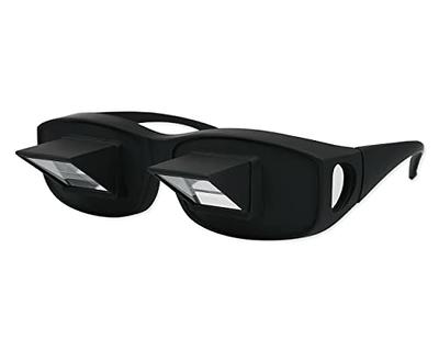 DS. DISTINCTIVE STYLE Lazy Readers Glasses Prism Glasses Lying Down Bed  Horizontal Watching TV Reading Spectacles Horizontal Glasses - Black -  Yahoo Shopping