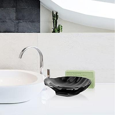 Leaf Shape Soap Box Drain Soap Holder, Bathroom Accessories, Suction Cup  Soap Dish Tray Soap Dish For Bathroom, Soap Container, Bathroom Organizers  & Storage - Temu