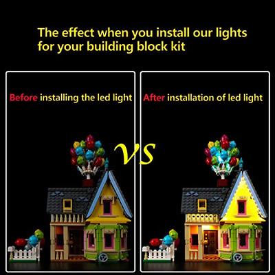 LED Light Kit for Lego Disney and Pixar Up House 43217, Compatible with  Lego 43217, Lighting Your Toy for 'Up' House - Without Model (Not Include  Lego