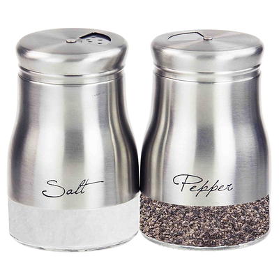 Salt & Pepper Shaker Set - Mason Jars With Handle Personalized For Spices  Or Jar Shot Glasses. Includes Lid - Yahoo Shopping