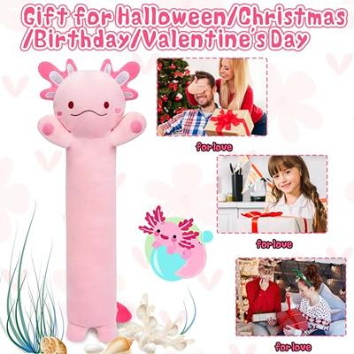 Axolotl Plush Pillow, Soft Stuffed Animal Body Plush, Cute Animal Plush  Pillow, Kawaii Axolotl Toy Gift for Girls Boys (13, Blue) - Yahoo Shopping