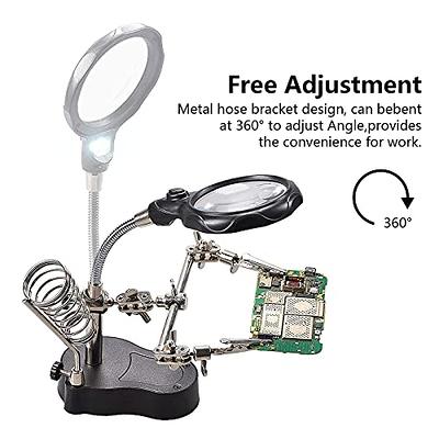 Lighted Hands Free Magnifier - 3.5X by WITHit