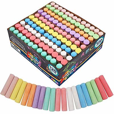 144 PCS Jumbo Washable Sidewalk Chalk Set Non-Toxic Jumbo Chalk for,  Painting on Chalkboard, Playground, Blackboard, and Outdoor Art Play (144)  - Yahoo Shopping