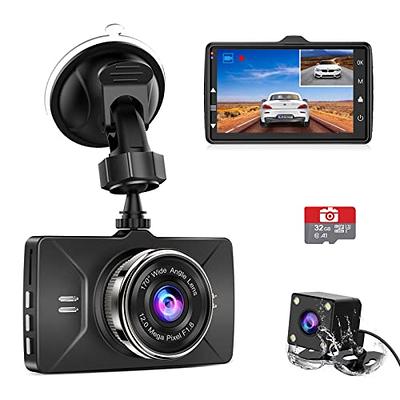 Penemay Dual Dash Cam Front and Rear Camera 1080p Front Camera, Dash Camera  for Cars Waterproof