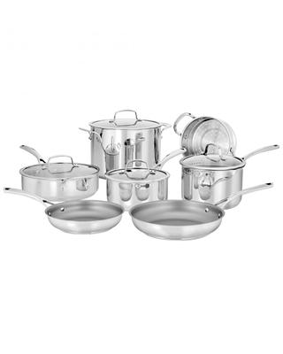 Cuisinart Chef's Classic Stainless Steel 11 Piece Cookware Set - Macy's