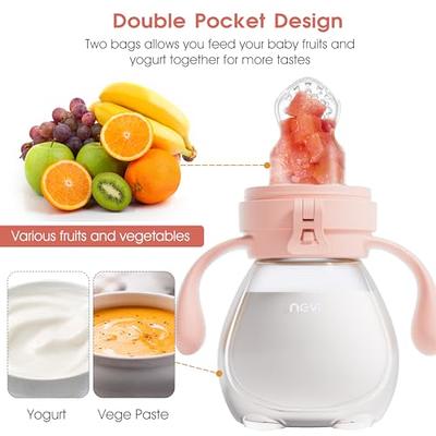 Dilovely Baby Fruit Feeder Silicone Teething Pacifiers for Babies