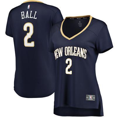 Men's Fanatics Branded Kira Lewis Jr. Navy New Orleans Pelicans 2020 NBA Draft First Round Pick Fast Break Replica Jersey - Icon Edition