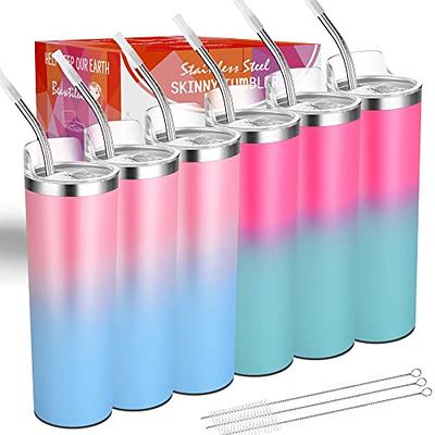 Reusable Straw for Stanley 40 30oz Adventure Quencher Travel Tumbler 6Pack,  Reusable Clear Straws with Cleaning Brush,W/2 Pink Silicone Boot - Yahoo  Shopping