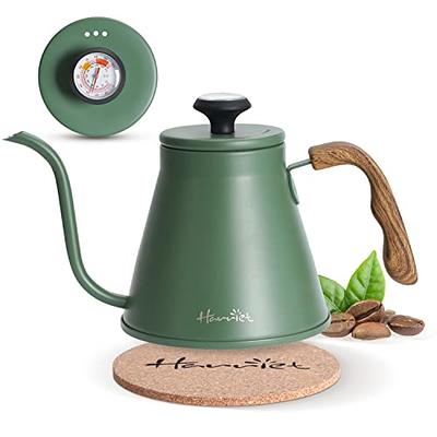 Fellow Stagg Kettle with Thermometer Gooseneck Stovetop 1L Black