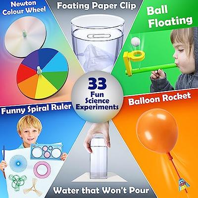 UNGLINGA 70 Lab Experiments Science Kits for Kids Age 4-6-8-12 Educational  Scientific Toys Gifts for Girls Boys, Chemistry Set, Crystal Growing,  Erupting Volcano, Fruit Circuits STEM Activities 