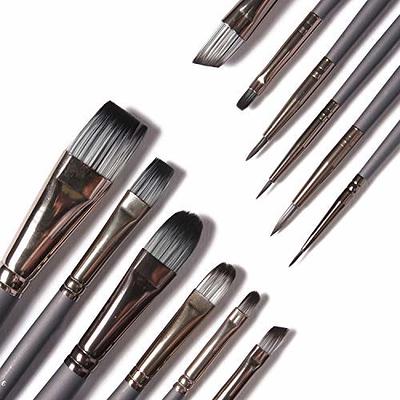  Fine Detail Paint Brush,10 PCS Miniature Paint Brushes Kit ,  Perfect for Acrylic, Oil, Watercolor, Art, Scale, Model, Face, Paint by  Numbers