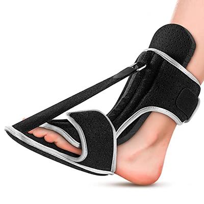 BraceAbility Sleeping Stretch Boot  Plantar Fasciitis Night Foot Splint  and Adjustable Achilles Tendonitis Brace for Fascia Tendon and Calf  Stretching Heel Spur or Arch Pain Treatment (Medium) : : Health &  Personal Care