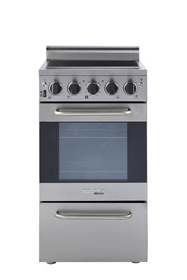 Unique Appliances UGP-20V EC Prestige 20 Inch Wide 1.6 Cu. Ft. Free  Standing Electric Range Stainless Steel Cooking Appliances Ranges Electric  Ranges - Yahoo Shopping