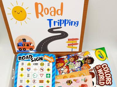 Kids Travel Activities // Kids Car Kit 