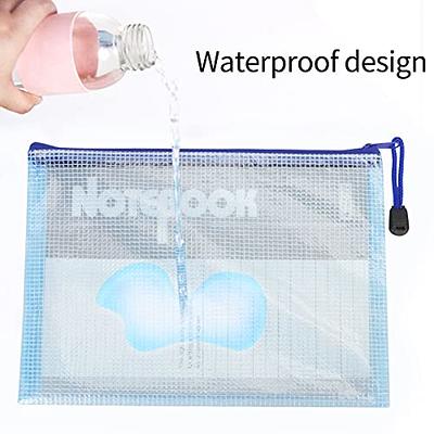 A4/A5/A6 Mesh Zipper Pouch Document Bag Children's puzzle piece storage bag  Zip File Folders