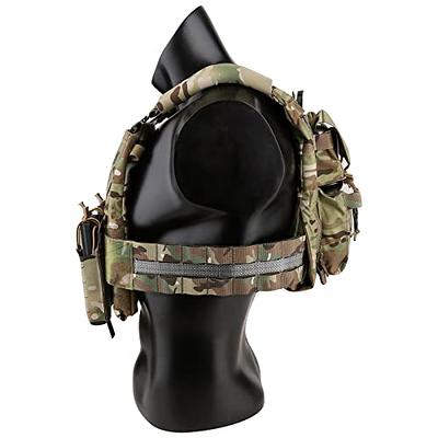 Men Women Molle Bikini Chest Rig Tactical Vest Quick Release