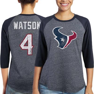 Men's Nike Deshaun Watson White Houston Texans Name & Number T-Shirt