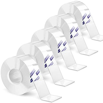 Nano Tape - Carpet Tape Double Sided Heavy Duty - Sticky Tape for Walls  Removable - Poster Tape for Walls Removable, 9.85 ft Length, 1.18inch Width  for Home Decor, Office Décor (9.85