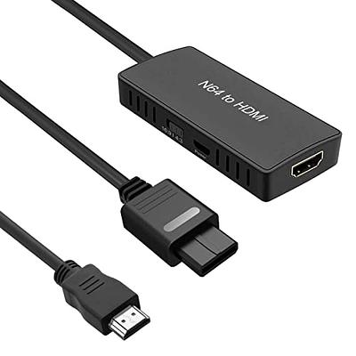 Mcbazel Video Audio Adapter PS2 to HDMI Converter w/ 3.5mm Audio Output for  HDTV HDMI Monitor: : PC & Video Games