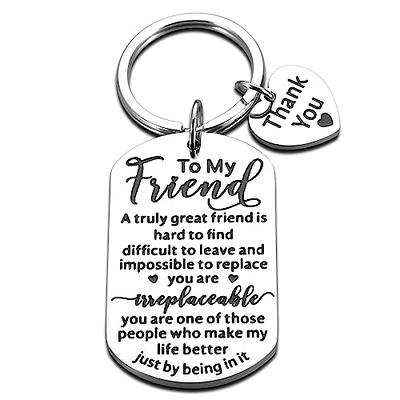 Friendship Gifts Keychain - Thank You Gift To Best Friend Soul Sister  Keychain, Friend Appreciation Gifts, Birthday Christmas Gifts For Best  Friend