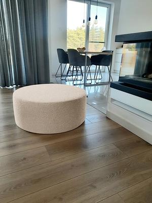 Boucle floor lounger