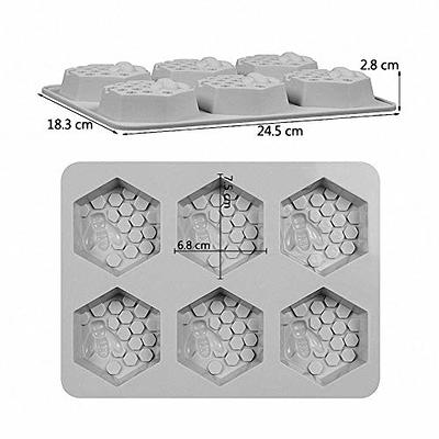 2 Cavity Silicone Honeycomb Mold