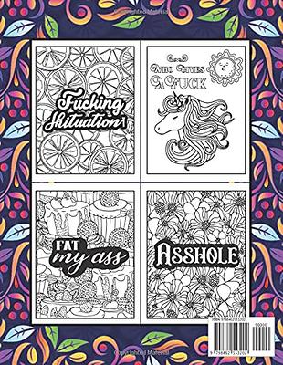 50 F*cks to Give and Color: Swear Word Coloring Book for Adults