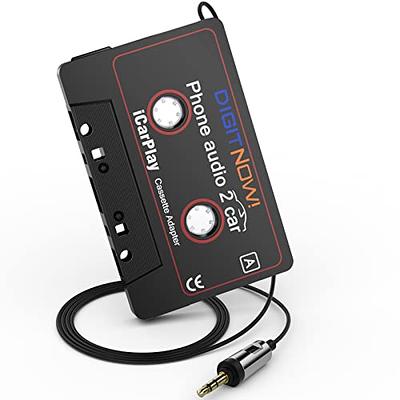 Car Bluetooth Cassette Adapter for Car with Stereo Audio , Wireless Cassette  Tape to Aux Adapter Smartphone Cassette Adapter