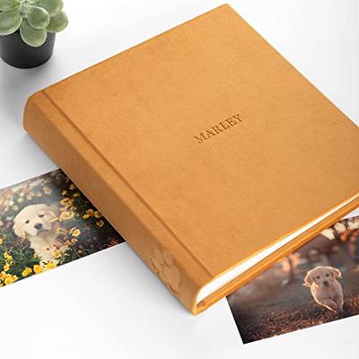 Slip in Photo Album for 200 4x6, 5x7 Photos, Personalised Photo