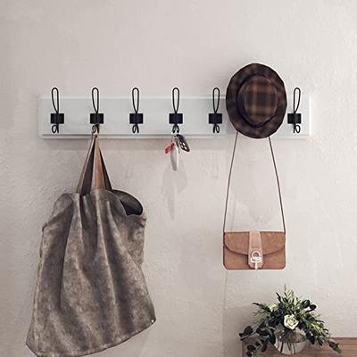 AMBIRD Wall Hooks with Shelf 28.9 Inch Length Entryway Wall