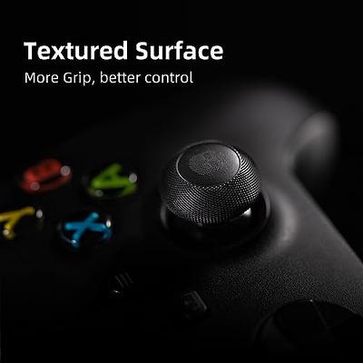 Skull & Co. Skin, CQC and FPS Thumb Grips Joystick Cap Analog Stick Cover  for Steam Deck and ROG Ally- Black, Set of 6