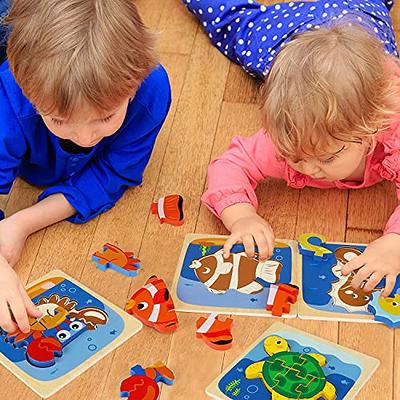 Body Part Wooden Puzzle Set Wooden Toys for Kids 2 + Jigsaw Puzzles for  Adults Baby